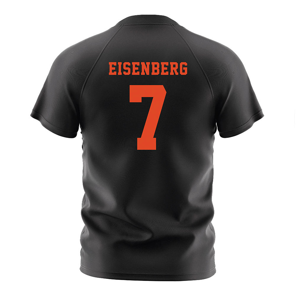 Oregon State - NCAA Men's Soccer : Max Eisenberg - Black Soccer Jersey-1