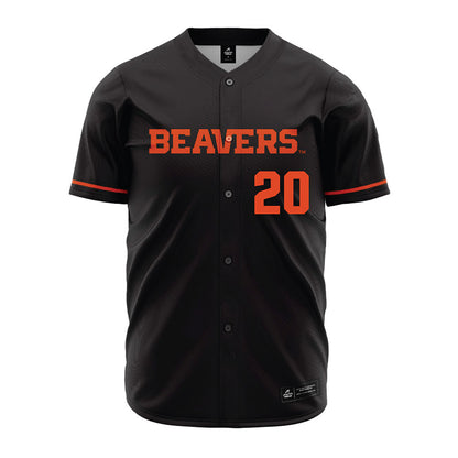 Oregon State - NCAA Softball : Kynlee Griffith - Black Jersey-0