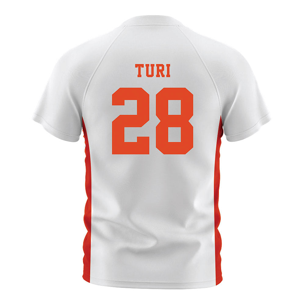 Oregon State - NCAA Women's Soccer : Megin Turi - White Soccer Jersey-1