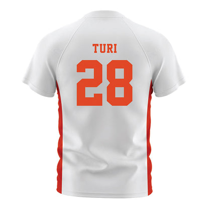 Oregon State - NCAA Women's Soccer : Megin Turi - White Soccer Jersey-1