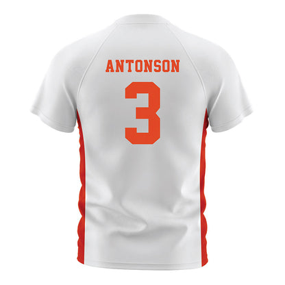 Oregon State - NCAA Women's Soccer : Lindsey Antonson - White Soccer Jersey-1