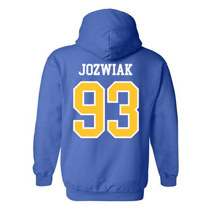 New Haven - NCAA Football : Logan Jozwiak - Classic Shersey Hooded Sweatshirt-1