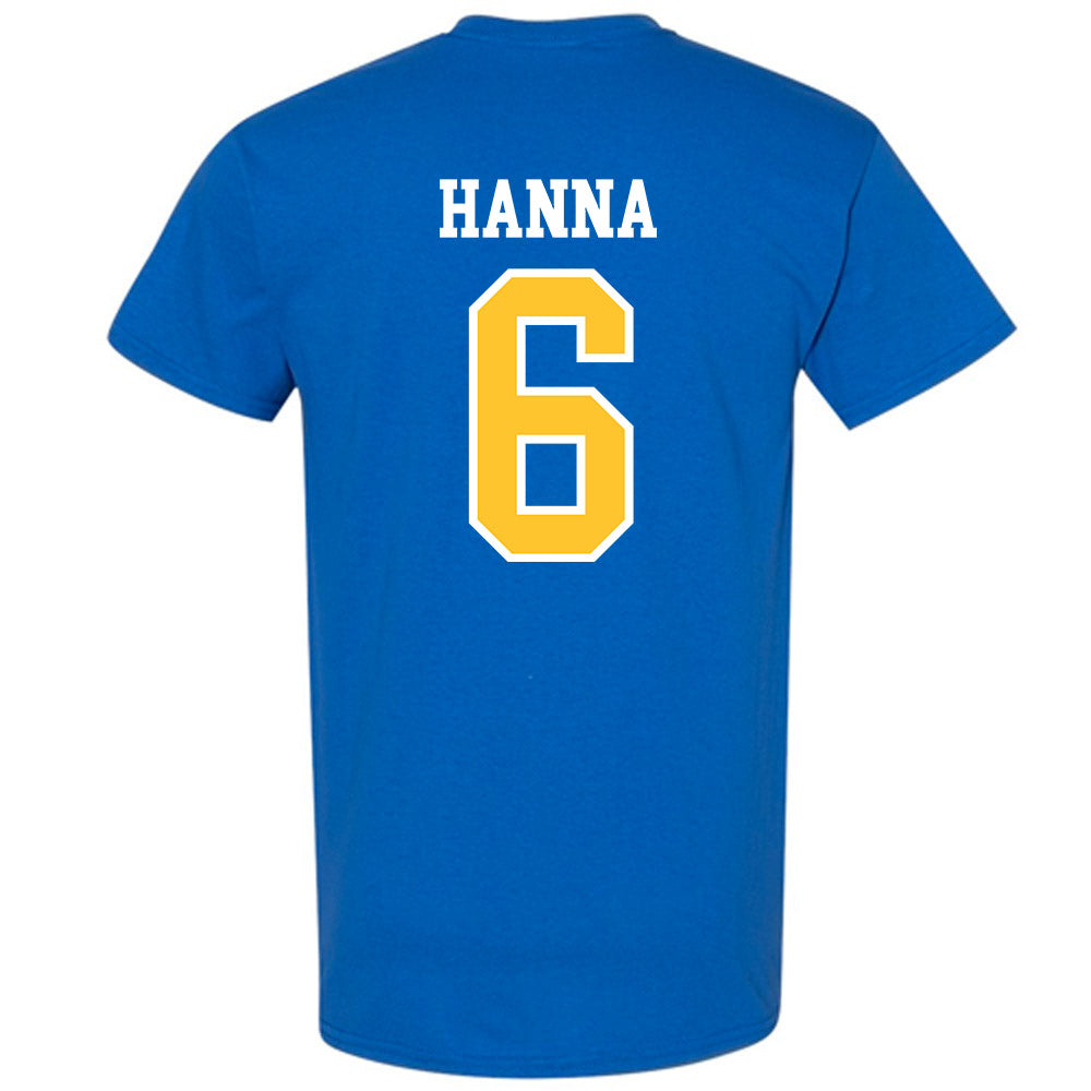 New Haven - NCAA Men's Basketball : Justice Hanna - Classic Shersey T-Shirt-1