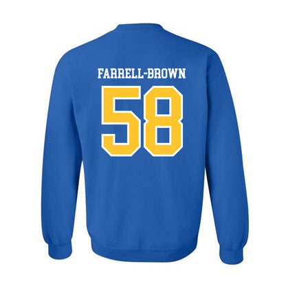New Haven - NCAA Football : Dante Farrell-Brown - Classic Shersey Crewneck Sweatshirt-1