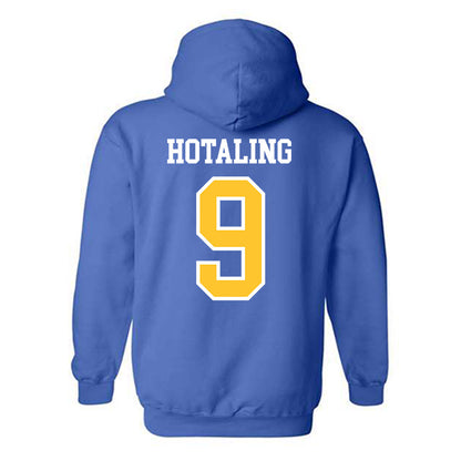 New Haven - NCAA Men's Basketball : Owen Hotaling - Classic Shersey Hooded Sweatshirt-1