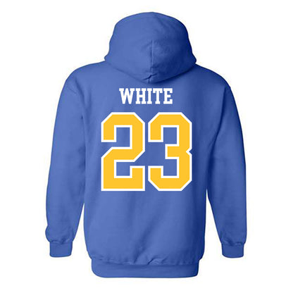New Haven - NCAA Football : Alan White - Classic Shersey Hooded Sweatshirt-1