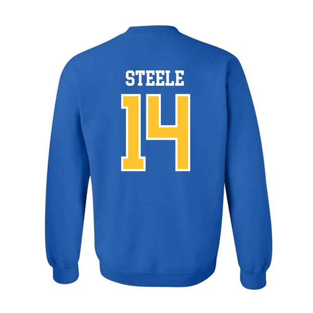 New Haven - NCAA Men's Basketball : Teshaun Steele - Classic Shersey Crewneck Sweatshirt-1