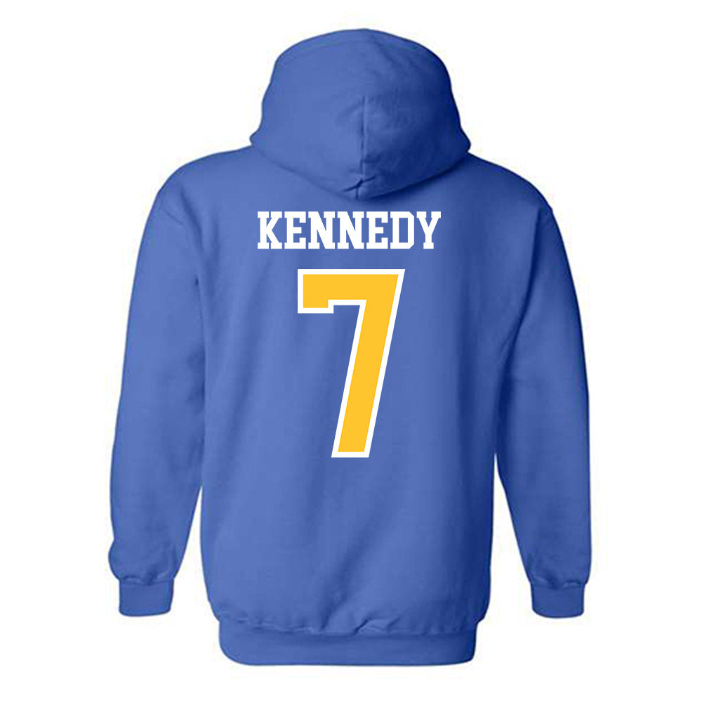 New Haven - NCAA Men's Basketball : Dior Kennedy - Classic Shersey Hooded Sweatshirt-1