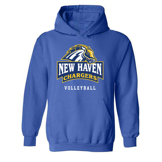 New Haven - NCAA Women's Volleyball : Emma Kamau - Classic Shersey Hooded Sweatshirt-0