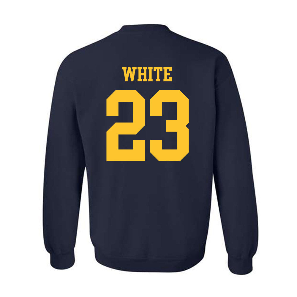 New Haven - NCAA Football : Alan White - Classic Shersey Crewneck Sweatshirt-1