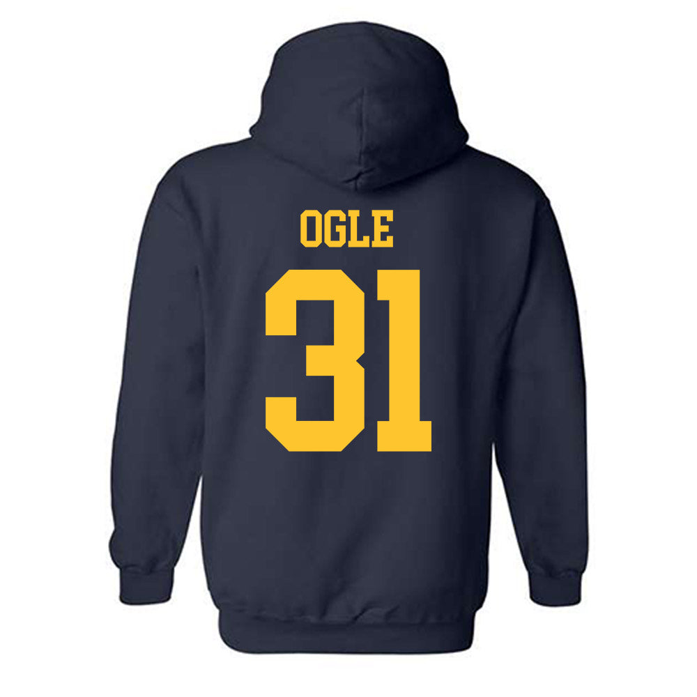 New Haven - NCAA Men's Basketball : Matiss Ogle - Classic Shersey Hooded Sweatshirt-1