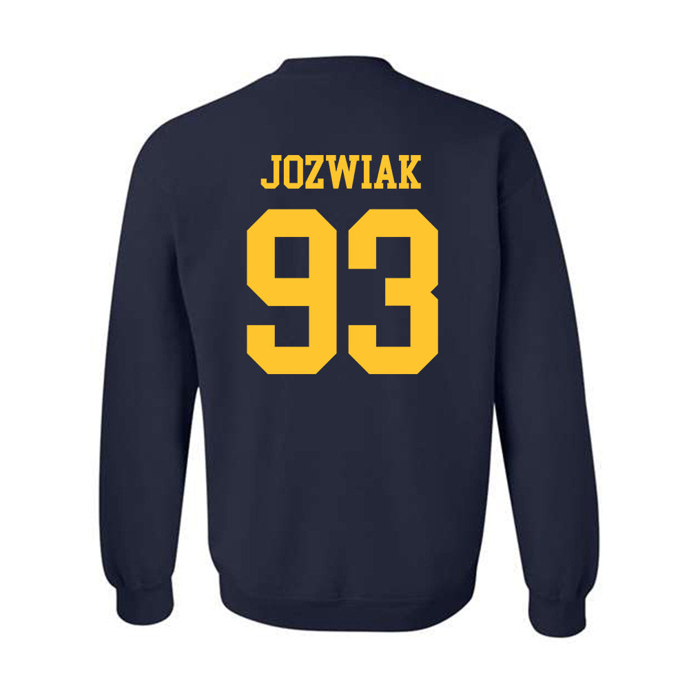 New Haven - NCAA Football : Logan Jozwiak - Classic Shersey Crewneck Sweatshirt-1