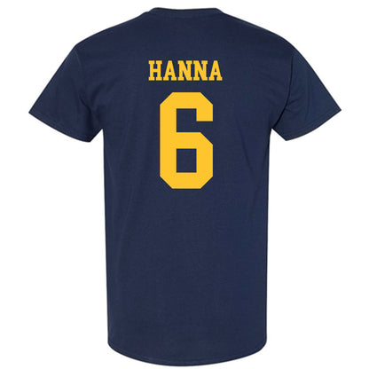 New Haven - NCAA Men's Basketball : Justice Hanna - Classic Shersey T-Shirt-1