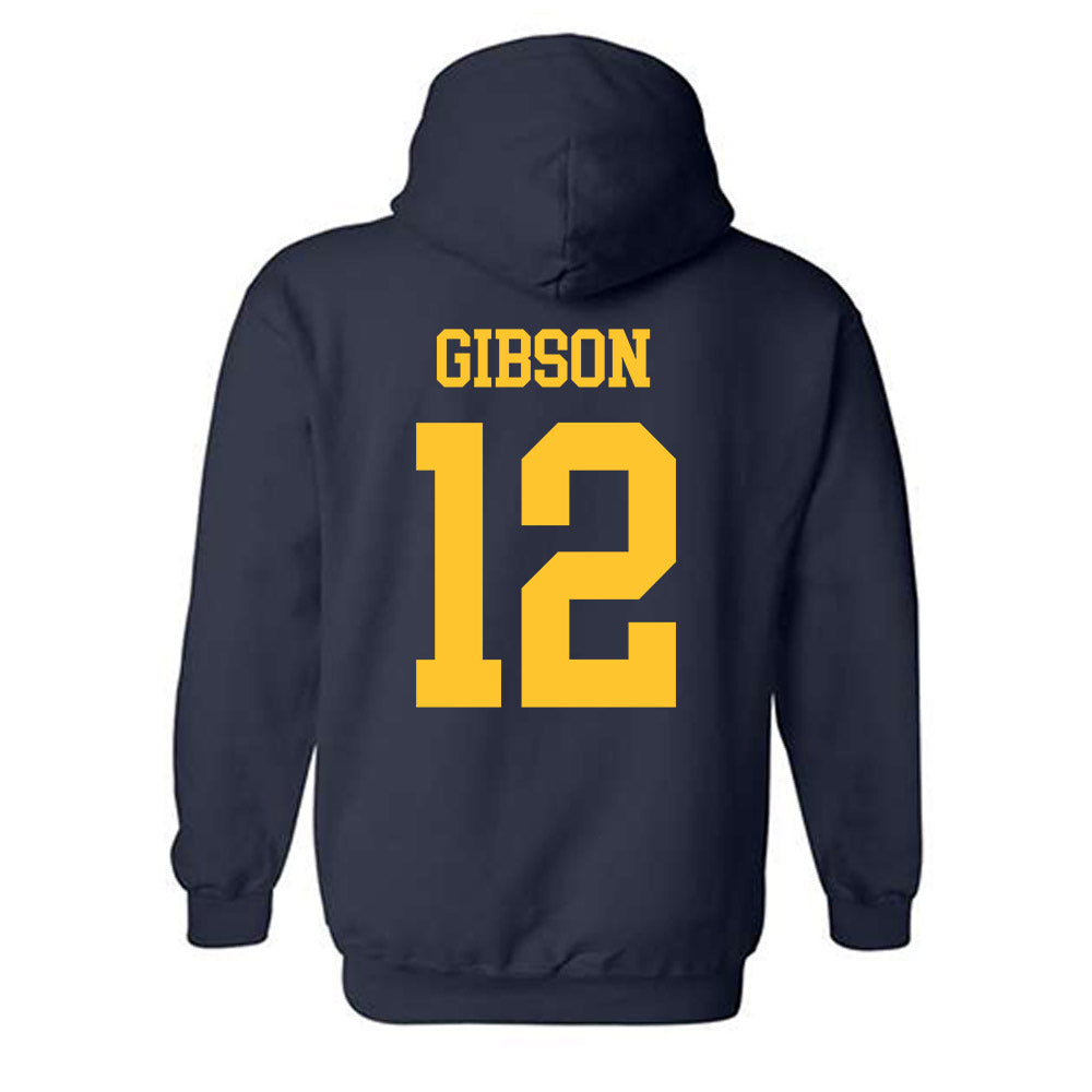 New Haven - NCAA Baseball : Cole Gibson - Classic Shersey Hooded Sweatshirt-1