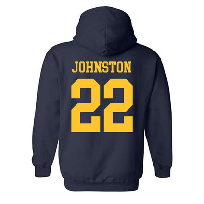 New Haven - NCAA Women's Volleyball : Caroline Johnston - Classic Shersey Hooded Sweatshirt-1