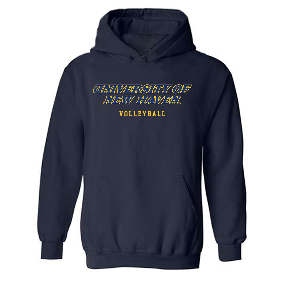 New Haven - NCAA Women's Volleyball : Caroline Johnston - Classic Shersey Hooded Sweatshirt-0