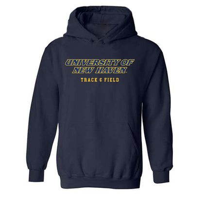 New Haven - NCAA Men's Track & Field : Richard Fortune - Classic Shersey Hooded Sweatshirt-0
