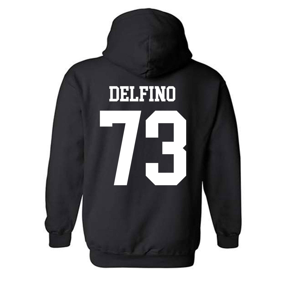 New Haven - NCAA Football : Jake Delfino - Classic Shersey Hooded Sweatshirt-1