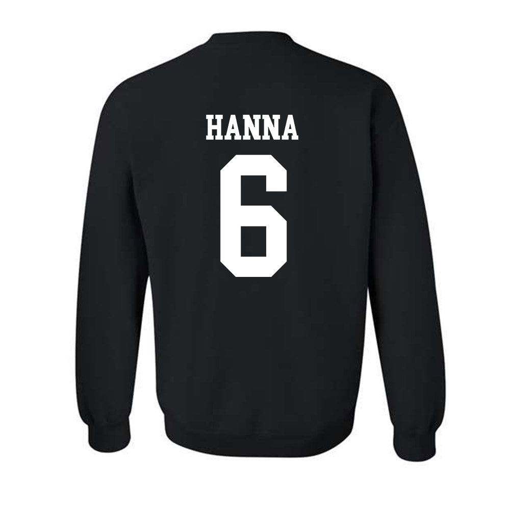 New Haven - NCAA Men's Basketball : Justice Hanna - Classic Shersey Crewneck Sweatshirt-1