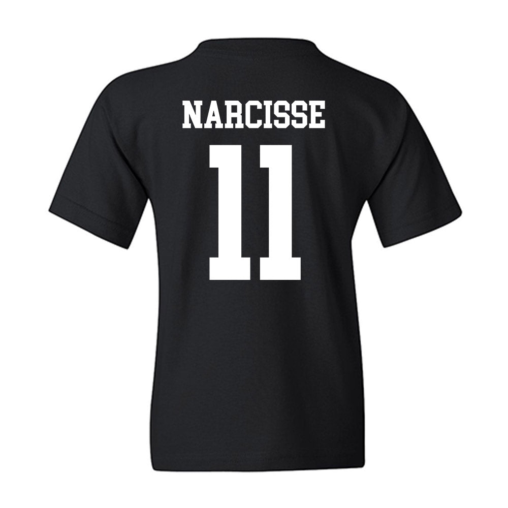 New Haven - NCAA Men's Basketball : Nate Narcisse - Classic Shersey Youth T-Shirt-1