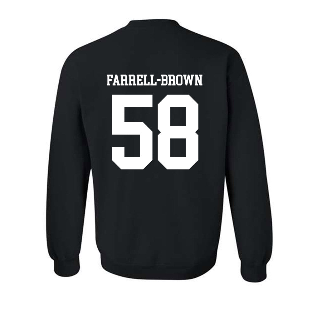 New Haven - NCAA Football : Dante Farrell-Brown - Classic Shersey Crewneck Sweatshirt-1