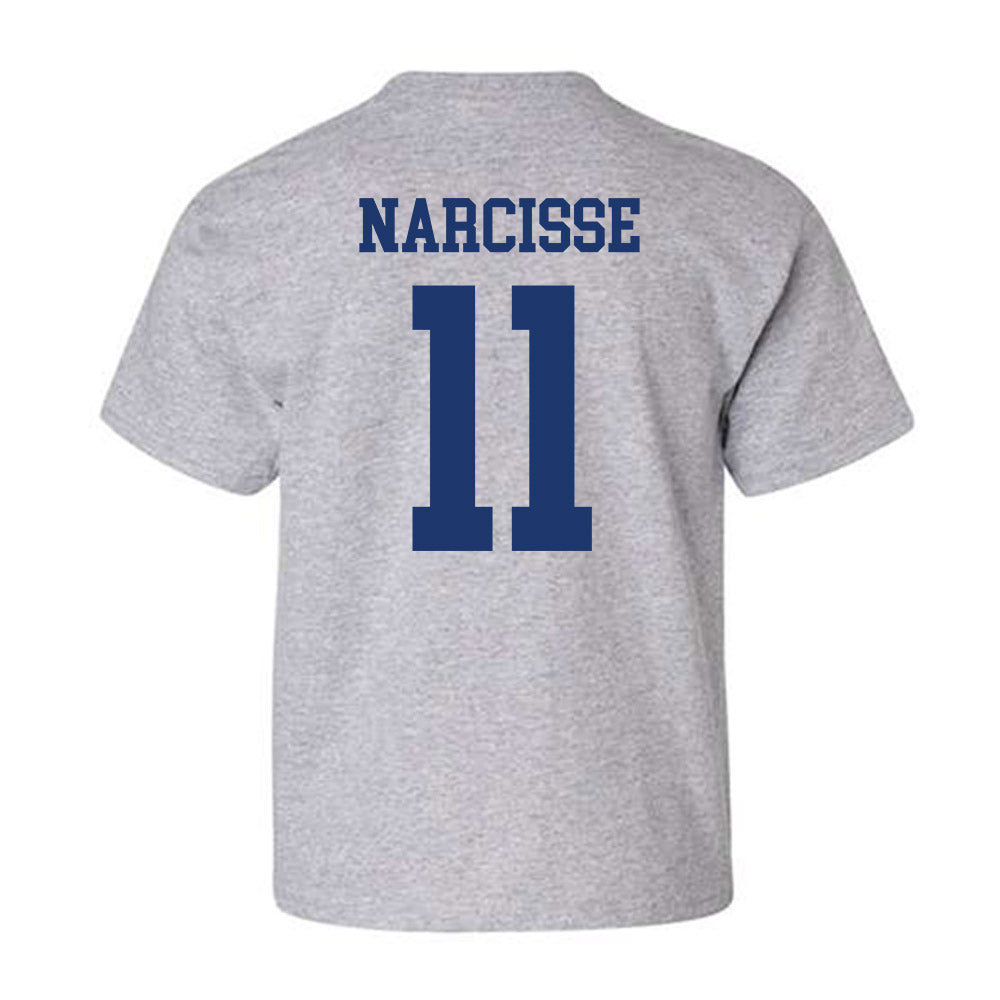 New Haven - NCAA Men's Basketball : Nate Narcisse - Classic Shersey Youth T-Shirt-1