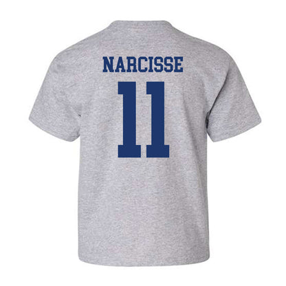 New Haven - NCAA Men's Basketball : Nate Narcisse - Classic Shersey Youth T-Shirt-1