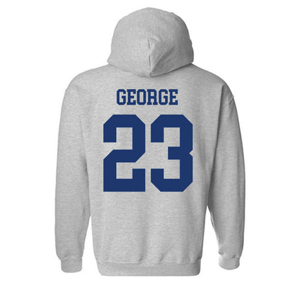 New Haven - NCAA Men's Basketball : Najimi George - Classic Shersey Hooded Sweatshirt-1