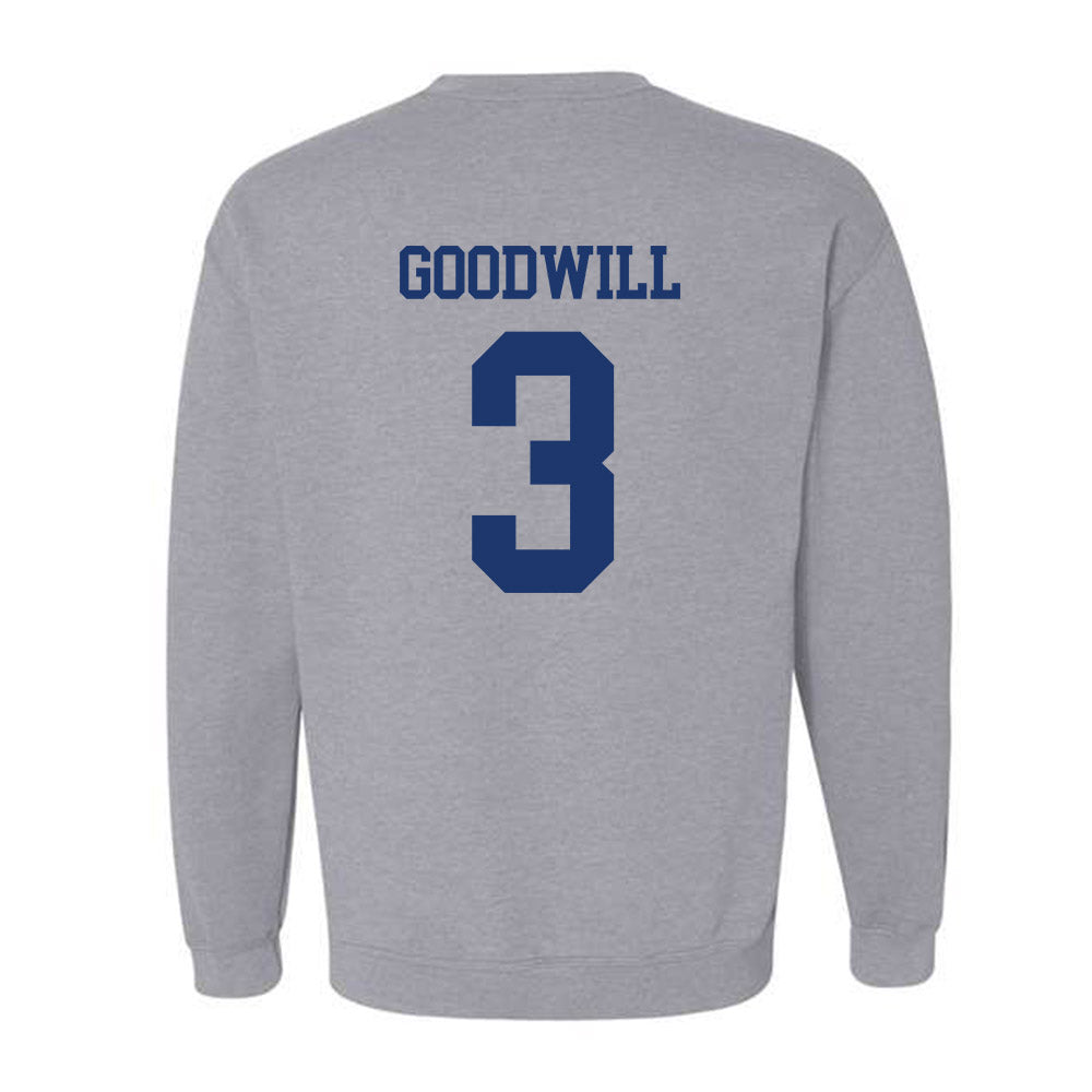 New Haven - NCAA Football : Calson Goodwill - Classic Shersey Crewneck Sweatshirt-1