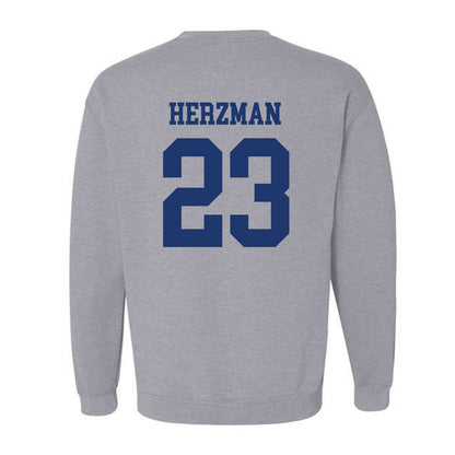 New Haven - NCAA Baseball : Robert Herzman - Classic Shersey Crewneck Sweatshirt-1