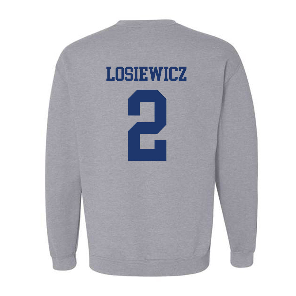 New Haven - NCAA Men's Basketball : Aidan Losiewicz - Classic Shersey Crewneck Sweatshirt-1