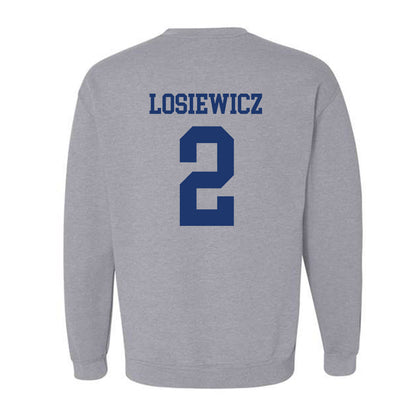New Haven - NCAA Men's Basketball : Aidan Losiewicz - Classic Shersey Crewneck Sweatshirt-1