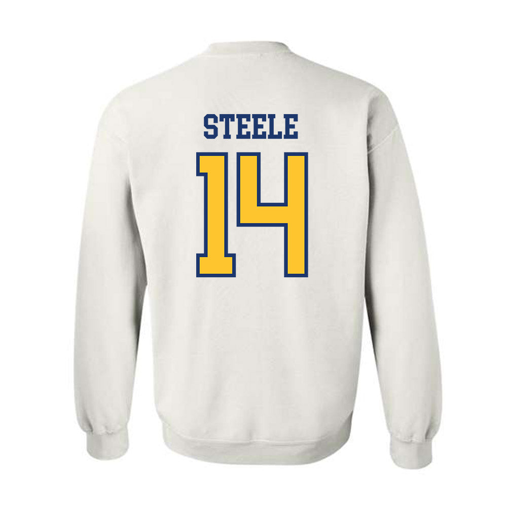 New Haven - NCAA Men's Basketball : Teshaun Steele - Classic Shersey Crewneck Sweatshirt-1