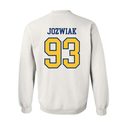 New Haven - NCAA Football : Logan Jozwiak - Classic Shersey Crewneck Sweatshirt-1