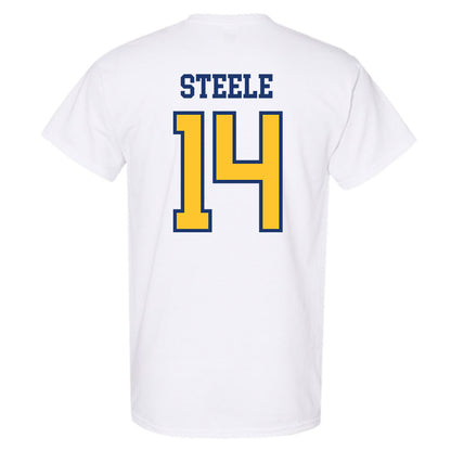 New Haven - NCAA Men's Basketball : Teshaun Steele - Classic Shersey T-Shirt-1