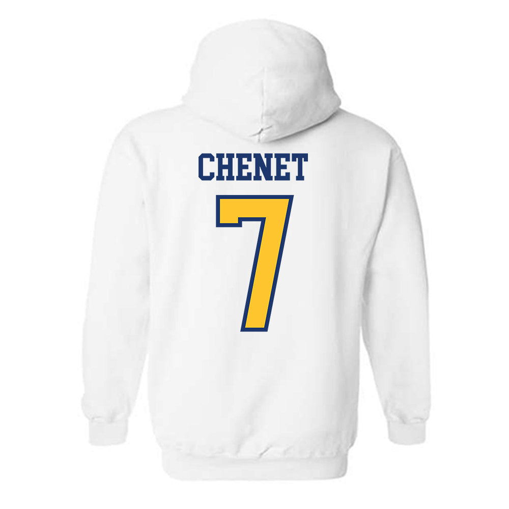 New Haven - NCAA Softball : Bella Chenet - Classic Shersey Hooded Sweatshirt-1