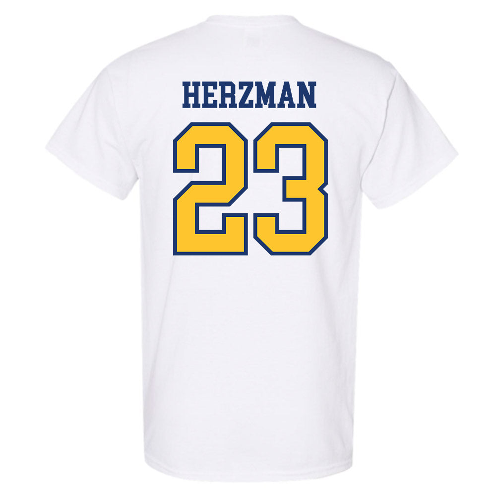 New Haven - NCAA Baseball : Robert Herzman - Classic Shersey T-Shirt-1