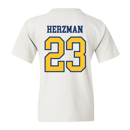 New Haven - NCAA Baseball : Robert Herzman - Classic Shersey Youth T-Shirt-1
