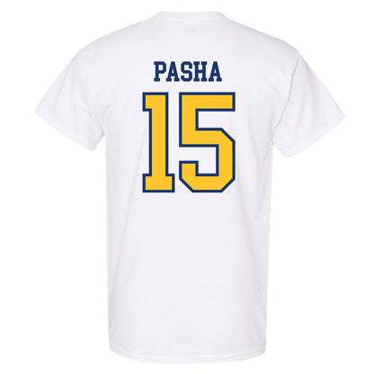 New Haven - NCAA Men's Basketball : Andre Pasha - Classic Shersey T-Shirt-1