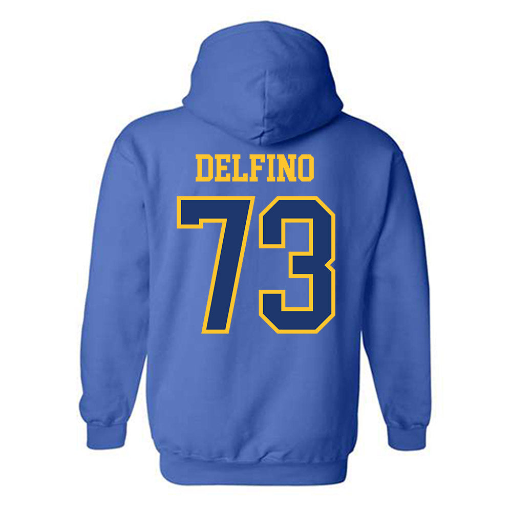 New Haven - NCAA Football : Jake Delfino - Classic Shersey Hooded Sweatshirt-1