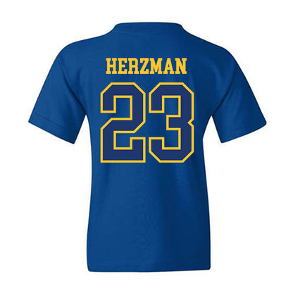 New Haven - NCAA Baseball : Robert Herzman - Classic Shersey Youth T-Shirt-1