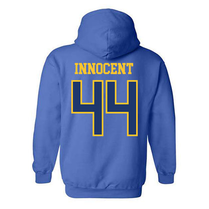 New Haven - NCAA Women's Basketball : Merit Innocent - Classic Shersey Hooded Sweatshirt-1