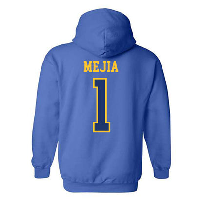 New Haven - NCAA Women's Volleyball : Alejandra Mejia - Classic Shersey Hooded Sweatshirt-1