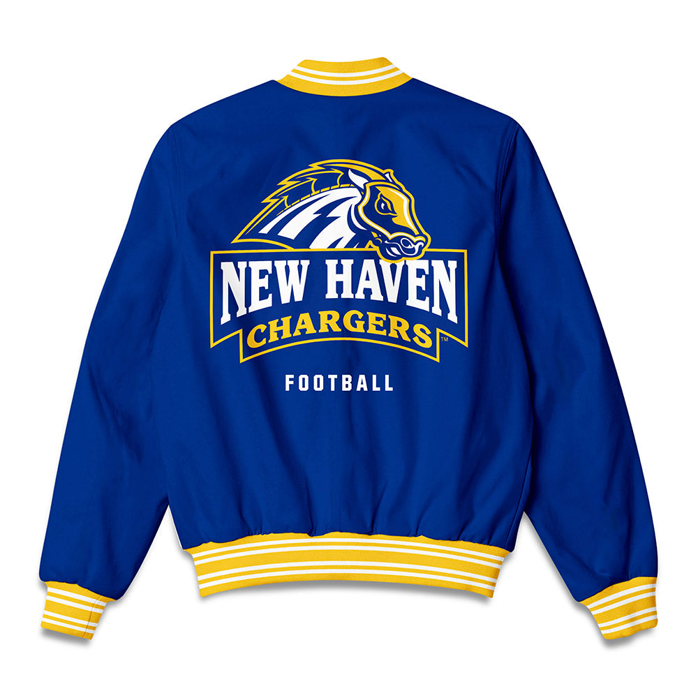 New Haven - NCAA Football : Alan White - Bomber Jacket-1