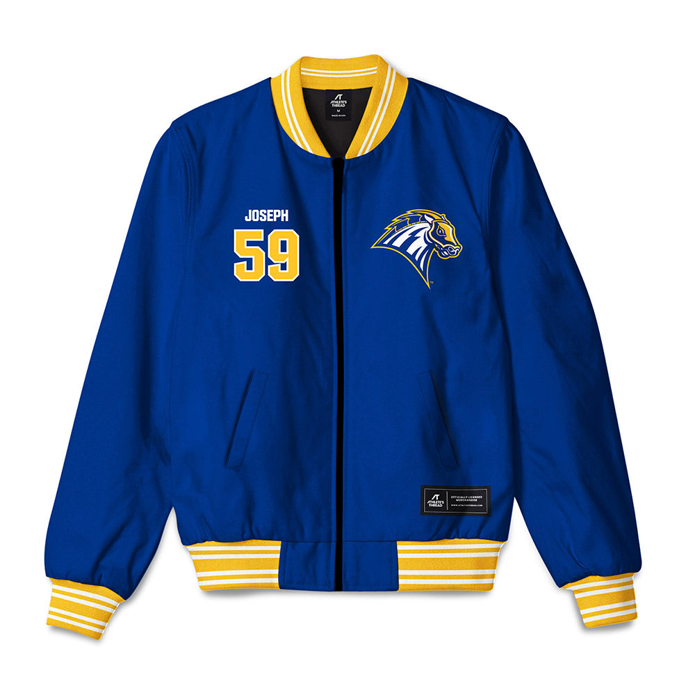 New Haven - NCAA Football : Jephthah Joseph - Bomber Jacket-0