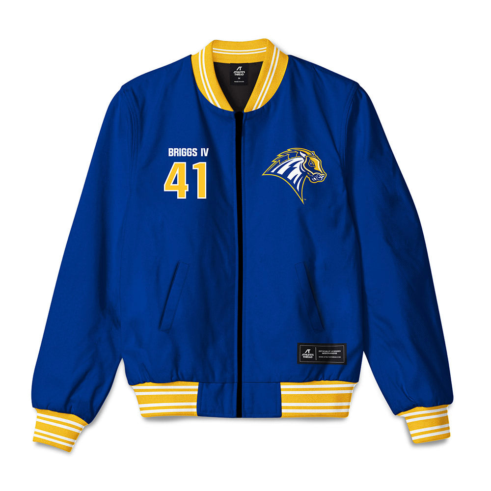 New Haven - NCAA Football : Irvin Briggs IV - Bomber Jacket-0