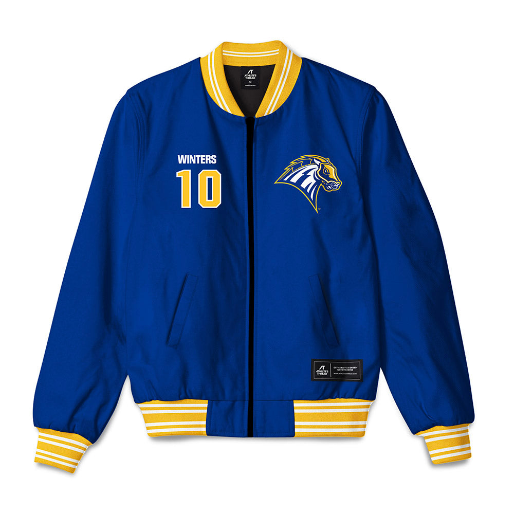 New Haven - NCAA Baseball : Gavin Winters - Bomber Jacket-0