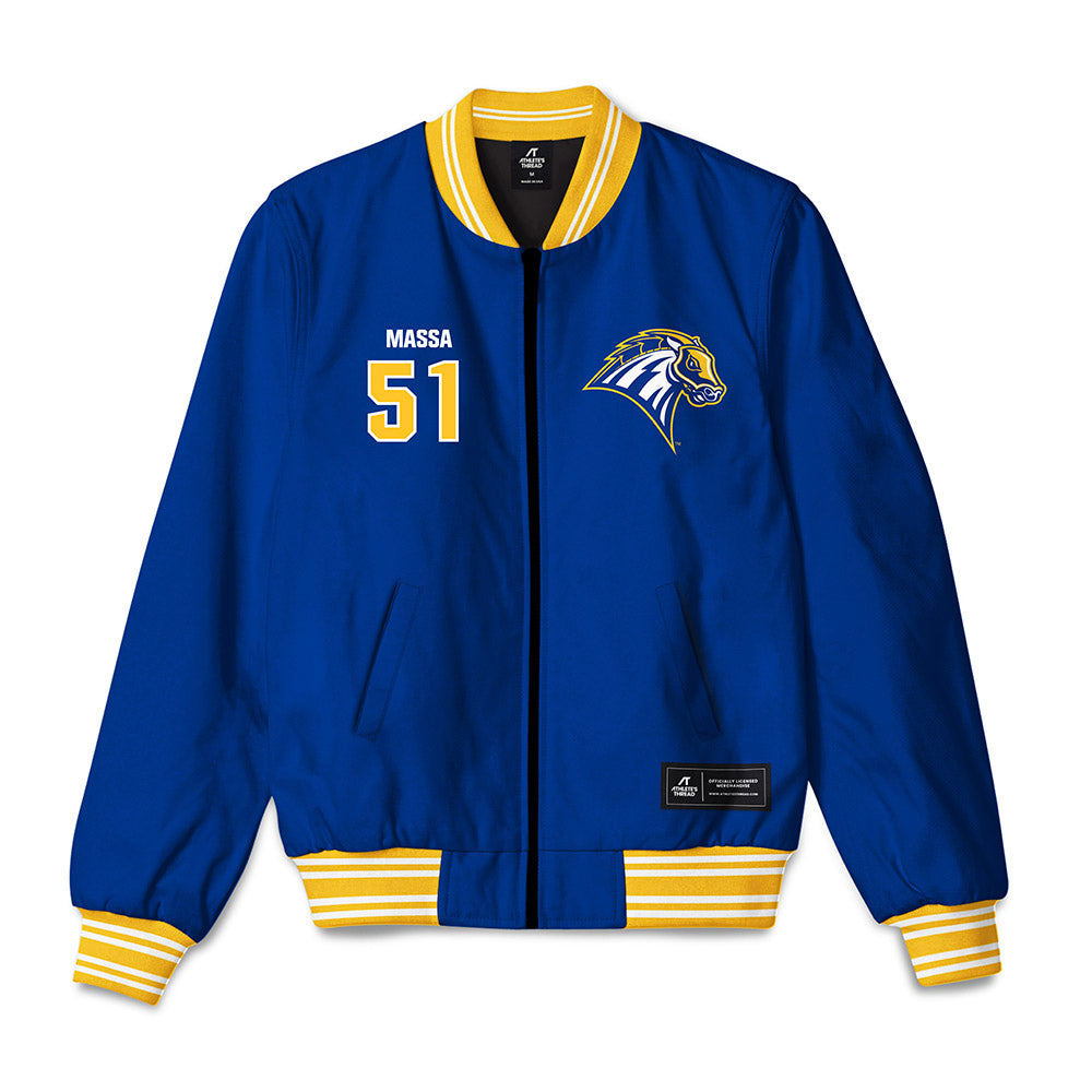 New Haven - NCAA Football : Anthony Massa - Bomber Jacket-0