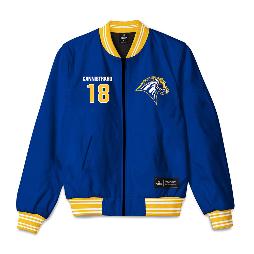 New Haven - NCAA Football : Ty Cannistraro - Bomber Jacket-0