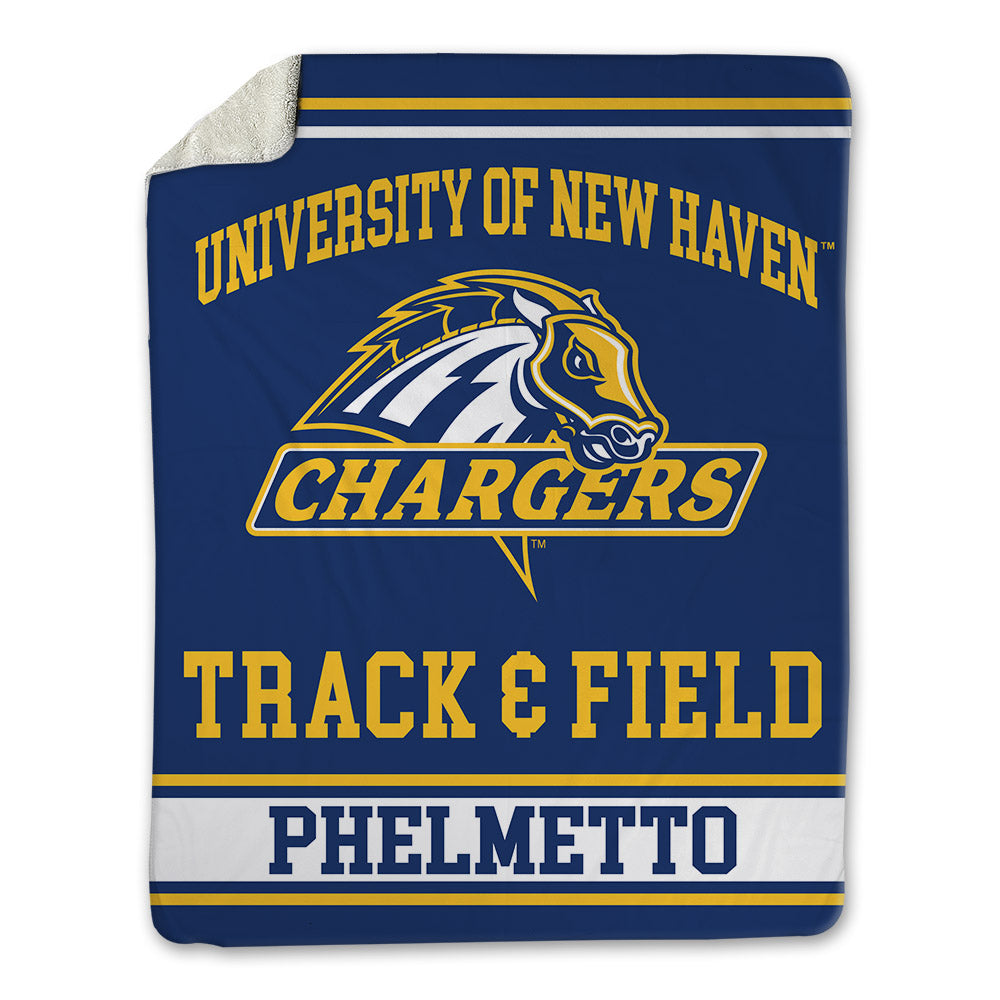 New Haven - NCAA Men's Track & Field : Amir Phelmetto - Blanket-0